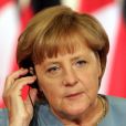 Angela Merkel, 1re femme la plus puissante du monde selon le magazine  Forbes  (Ottawa, août 2012).