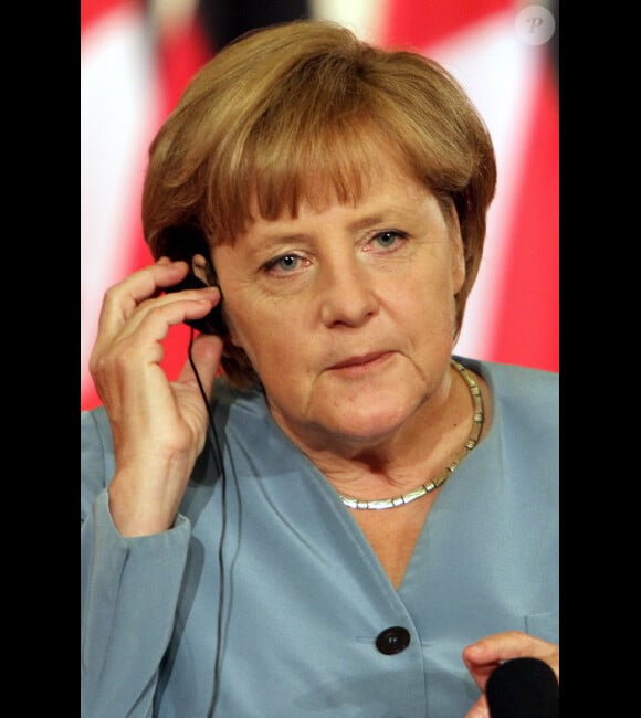 Angela Merkel, 1re femme la plus puissante du monde selon le magazine Forbes (Ottawa, août 2012).