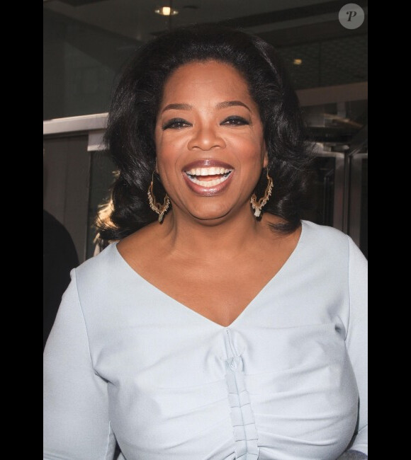 Oprah Winfrey, 11e femme la plus puissante du monde selon le magazine Forbes (avril 2012, New York).