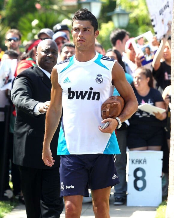 Cristiano Ronaldo à Los Angeles le 31 juillet 2012