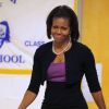 Michelle Obama dans le Wisconsin, le 23 août 2012.