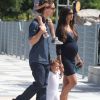 Matthew McConaughey et Camila Alves en balade à New York avec leurs enfants Levi et Vida le 26 août 2012