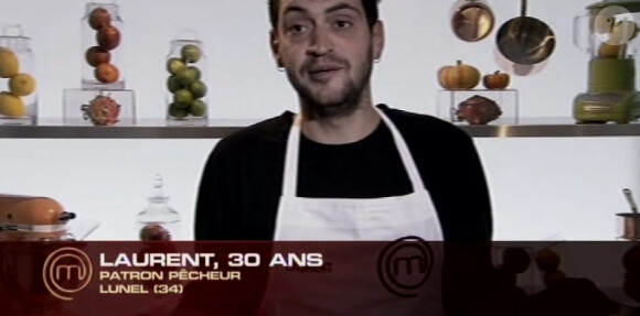 Laurent dans Masterchef 3 sur TF1 jeudi 30 août 2012