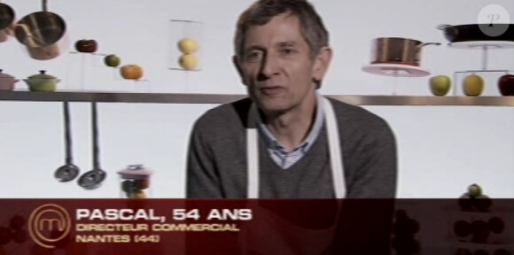 Pascal dans Masterchef 3 sur TF1 jeudi 30 août 2012