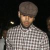 Chris Brown à la sortie du Supper Club à Los Angeles, le 29 août 2012.