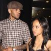 Chris Brown et Karrueche Tran quittent le Supper Club à Hollywood. Le 29 août 2012.