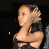 Karrueche Tran, très sexy pour une soirée au Supper Club avec son chéri Chris Brown. Los Angeles, le 29 août 2012.
