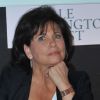Anne Sinclair pour le lancement de la version française du Huffington Post, à Paris, le 23 janvier 2012.