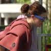 Drew Barrymore à la sortie de son cours de yoga, le 30 août 2012.