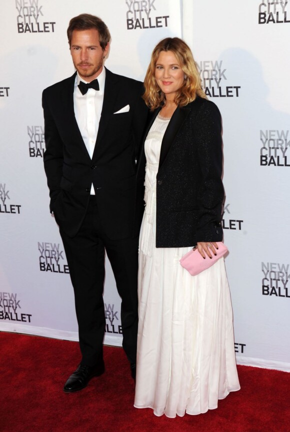 Drew Barrymore et Will Kopelman à New York en mai 2012 lors du gala du New York City Ballet