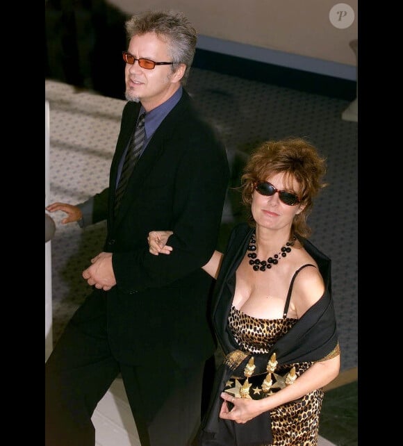 Tim Robbins et Susan Sarandon lors du Festival du film américain de Deauville 2000