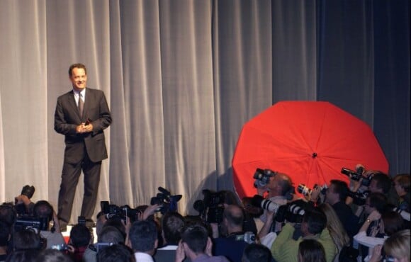 Tom Hanks lors du Festival du film américain de Deauville 2002