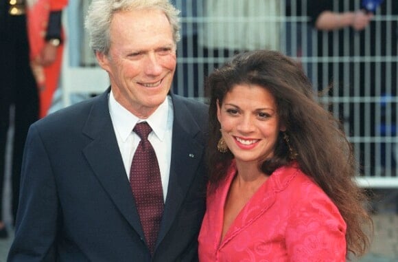 Clint Eastwood et sa femme Dina lors du Festival du film américain de Deauville 2000