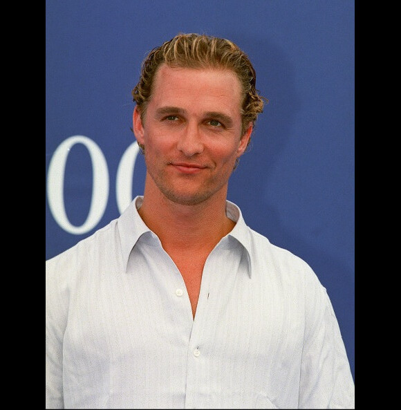 Matthew McConaughey lors du Festival du film américain de Deauville 2000 pour le film U 571