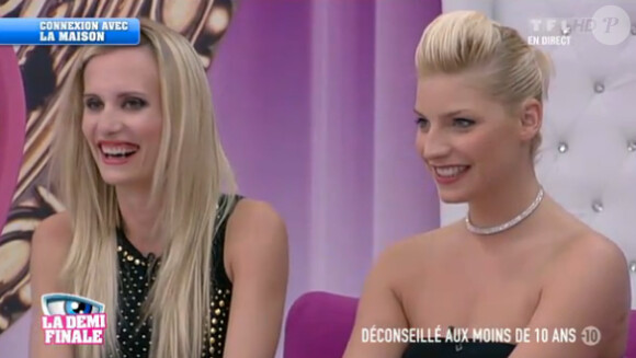 Audrey et Nadège dans l'hebdo de Secret Story 6 le vendredi 31 août 2012 sur TF1