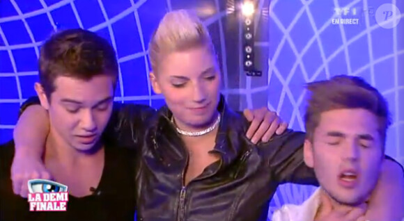 Sacha, Nadège et Yoann dans l'hebdo de Secret Story 6 le vendredi 31 août 2012 sur TF1