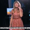 Aude Pépin lors de la première Matinale de la saison sur Canal+ le 3 septembre 2012
