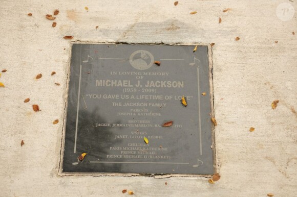 La maison d'enfance de Michael Jackson honorée à Gary aux Etats-Unis le 1er septembre 2012