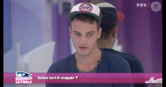 Julien dans la quotidienne de Secret Story 6 le mardi 4 septembre 2012 sur TF1