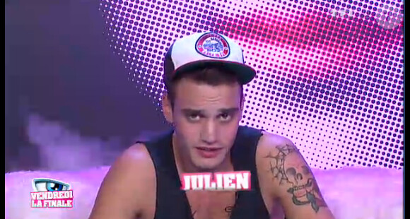 Julien dans la quotidienne de Secret Story 6 le mardi 4 septembre 2012 sur TF1