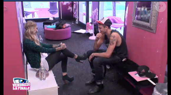 Julien retrouve Fanny dans la quotidienne de Secret Story 6 le mardi 4 septembre 2012 sur TF1