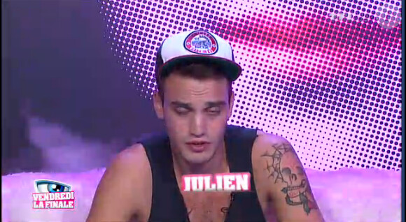 Julien dans la quotidienne de Secret Story 6 le mardi 4 septembre 2012 sur TF1