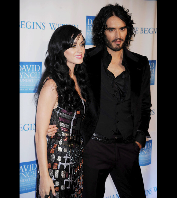 Katy Perry et Russell Brand, à New York, en décembre 2010.