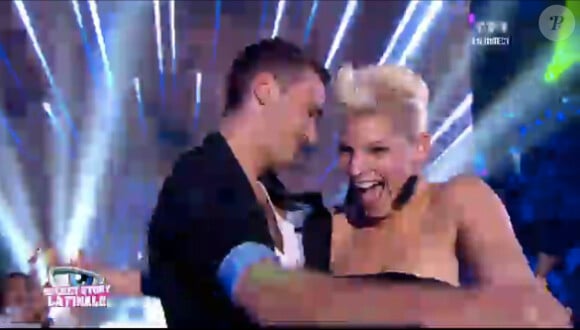 Nadège grande gagnante de la finale Secret Story 6 aux côtés de Julien, vendredi 7 septembre 2012 sur TF1