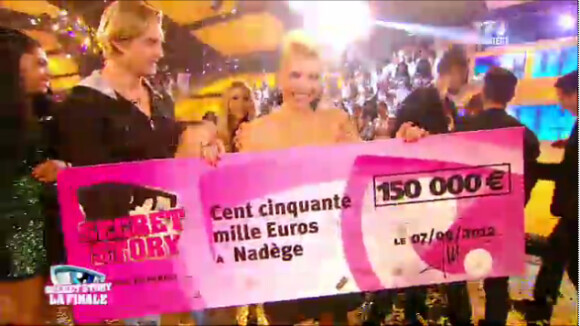 Secret Story 6 gagnant : Nadège remporte la finale et 165 140 euros !