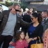 Salma Hayek, son mari François-Henri Pinault et leur fille Valentina à Deauville le 7 septembre 2012