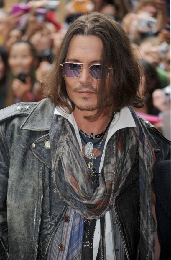 Johnny Depp et son look improbable lors du Festival international du film de Toronto le 8 septembre 2012
