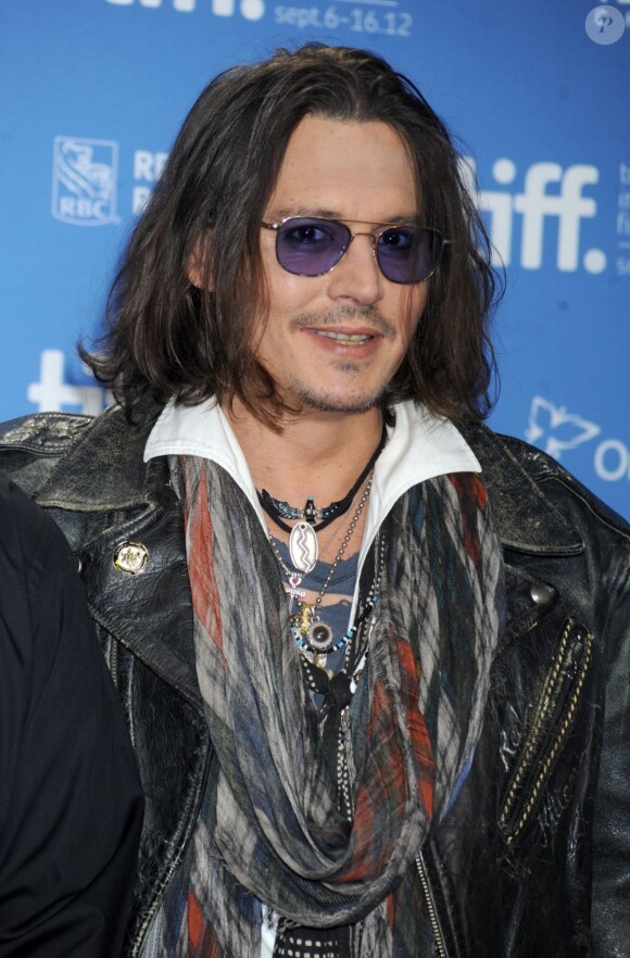 Johnny Depp défend le documentaire West of Memphis lors du Festival international du film de Toronto le 8 septembre 2012