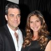 Robbie Williams et son épouse Ayda Field, enceinte, à Londres, le 4 septembre 2012.