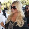 C'est une Jessica Simpson souriante qui s'apprête à quitter Los Angeles pour New York. Le 9 septembre 2012.