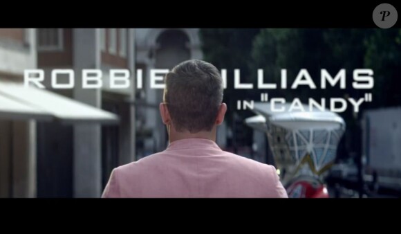 Robbie Williams et Kaya Scodelario dans le clip Candy, extrait de l'album Take The Crown attendu le 5 novembre 2012.