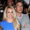 Britney Spears peut compter sur son Jason Trawick lors du lancement de la deuxième saison de X Factor à Hollywood, le 11 septembre 2012