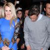 Britney Spears jamais sans son Jason Trawick lors du lancement de la deuxième saison de X Factor à Hollywood, le 11 septembre 2012