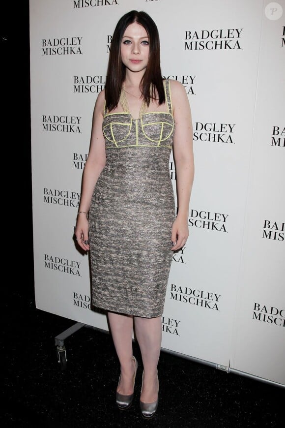 Michelle Trachtenberg assiste au défilé Badgley Mischka printemps-été 2013. New York, le 11 septembre 2012.