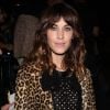 Alexa Chung assiste au défilé Marc Jacobs printemps-été 2013. New York, le 10 septembre 2012.