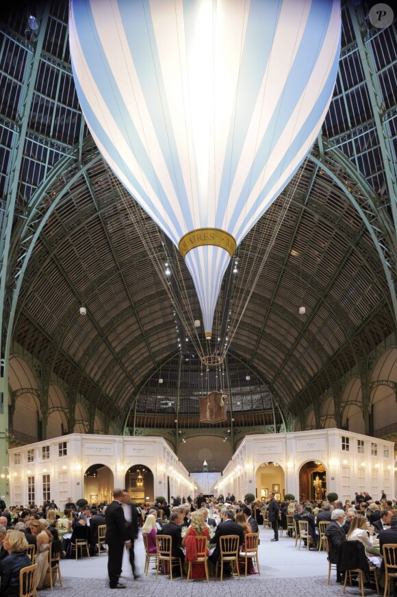 L'inauguration de la 26e Biennale des antiquaires au Grand Palais à Paris le 12 septembre 2012