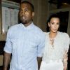 Kayne West et Kim Kardashian arrivent au Vanderbilt Hall pour assister au défilé Marchesa printemps-été 2013. New York, le 12 septembre 2012.
