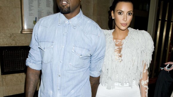 Fashion Week : Kanye West et Kim Kardashian, main dans la main chez Marchesa