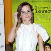 Emma Watson n'a pas froid aux yeux lors de l'avant-première du film Le Monde de Charlie (The Perks of Being A Wallflower) à New York le 14 septembre 2012
