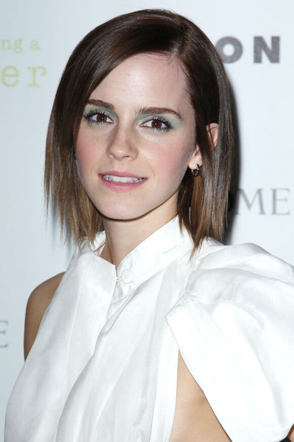 Emma Watson lors de l'avant-première du film Le Monde de Charlie (The Perks of Being A Wallflower) à New York le 14 septembre 2012