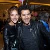 Jamel Debbouze et Mélissa Theuriau lors de la soirée Hi Panda x Bonpoint à Paris le 12 septembre 2012