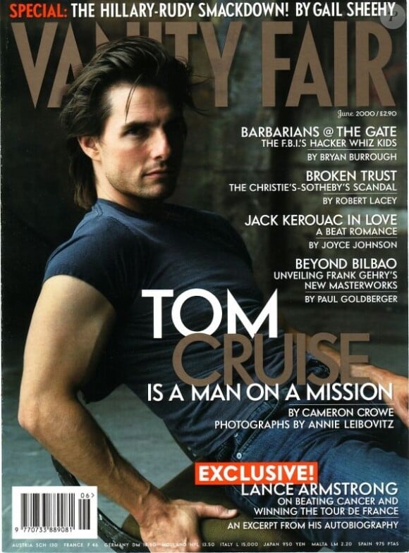 Quand Tom Cruise faisait encore la couverture de Vanity Fair en 2000