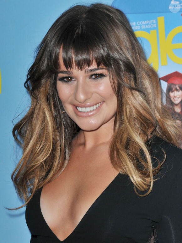 Lea Michele en septembre 2012 lors de la première de la saison 4 de Glee à Los Angeles