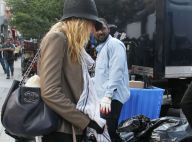 Blake Lively : De retour sur le tournage de Gossip Girl, la mariée se cache !