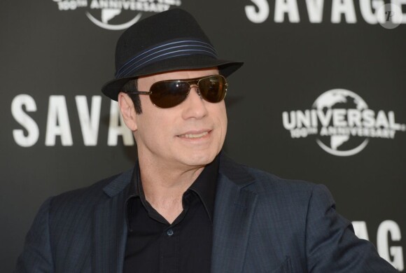 John Travolta lors de la présentation du film Savages à Londres le 19 septembre 2012