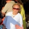 Bernadette Chirac le 10 août 2012 à Saint-Tropez